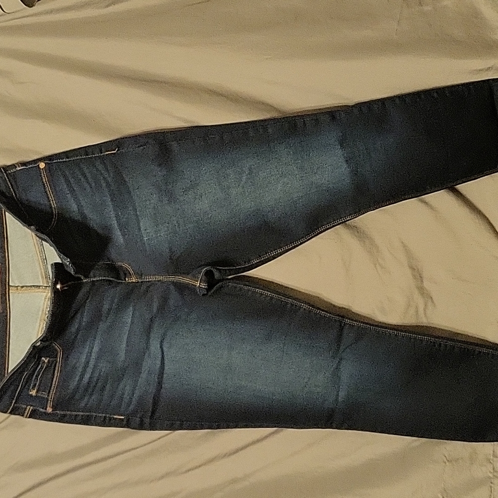 No Bounderies Dark Denim Stretch Size 15